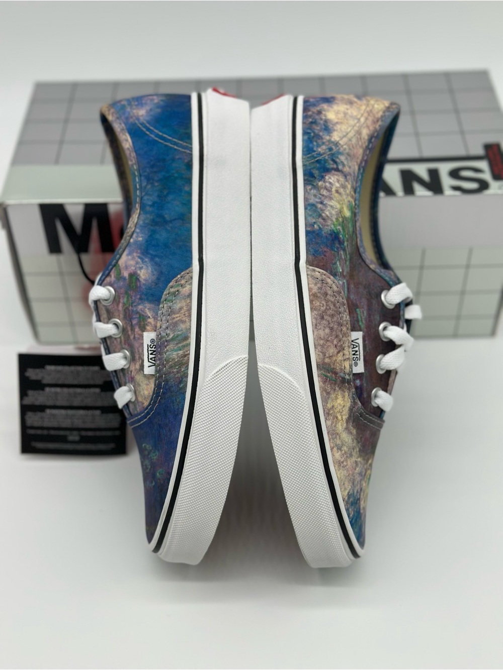 Vans x MoMA Multicolor Low Top Sneakers - White Laces - Picture 6 of 9